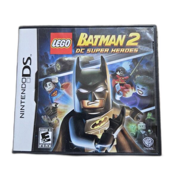 Lego Batman 2 DC Super Heroes Nintendo DS 3DS Game (CIB w/manual) Tested - Picture 1 of 7